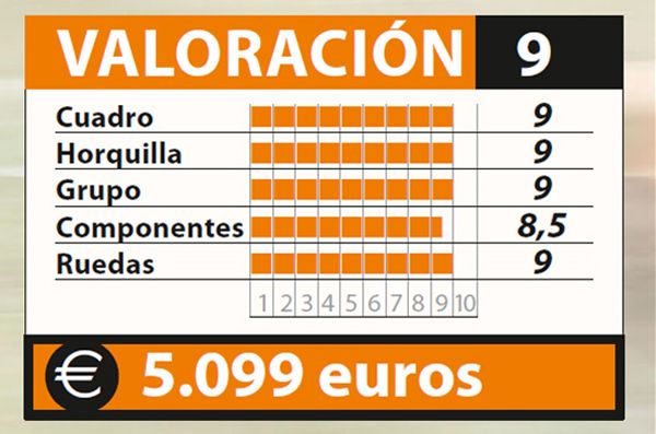 MMR Adrenaline Aero 10 Plus cuadro VALORACION MMR Adrenaline Aero 10 Plus cuadro VALORACION