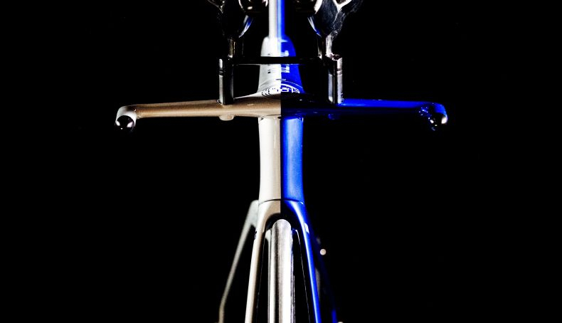 Parte delantera de la Speed Concept, con forma de cabra, que utilizará Ellen van Dijk.