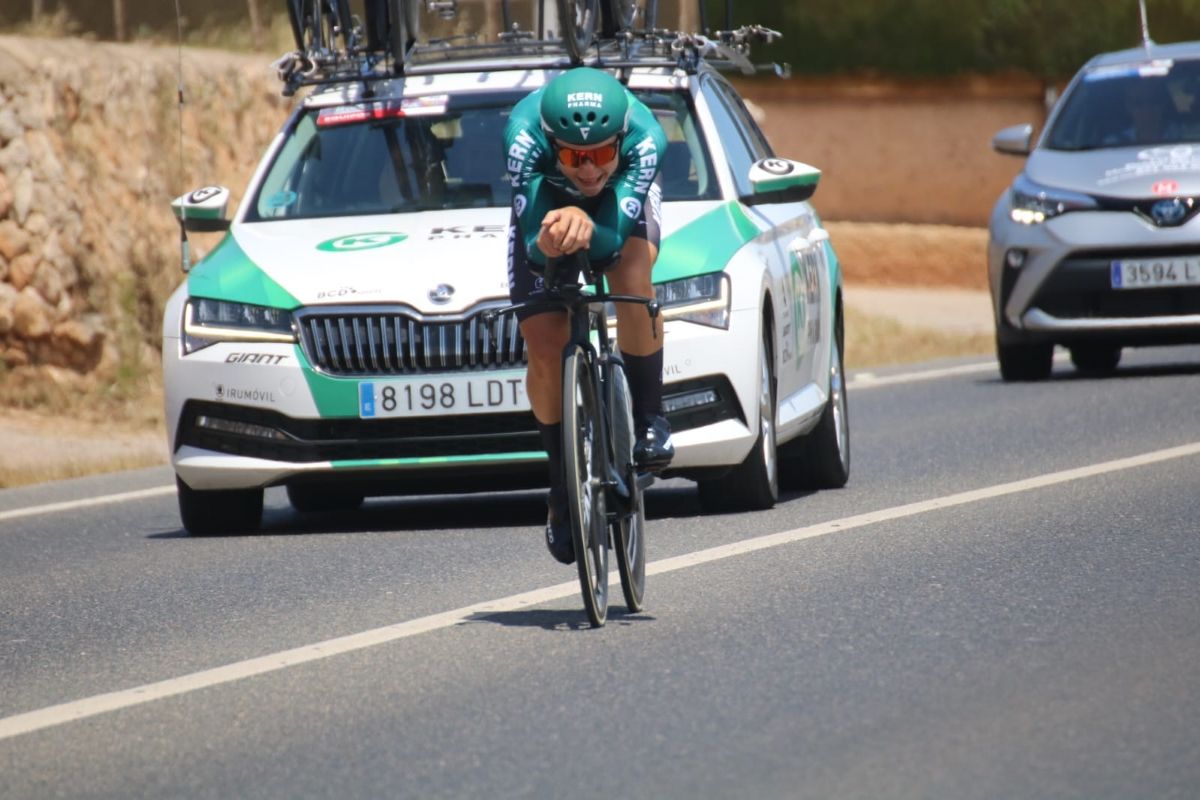 Raúl García Pierna es, por primera vez, campeón de España de contrarreloj. Raúl García Pierna es, por primera vez, campeón de España de contrarreloj.