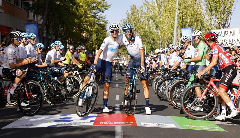 Valverde y Nibali