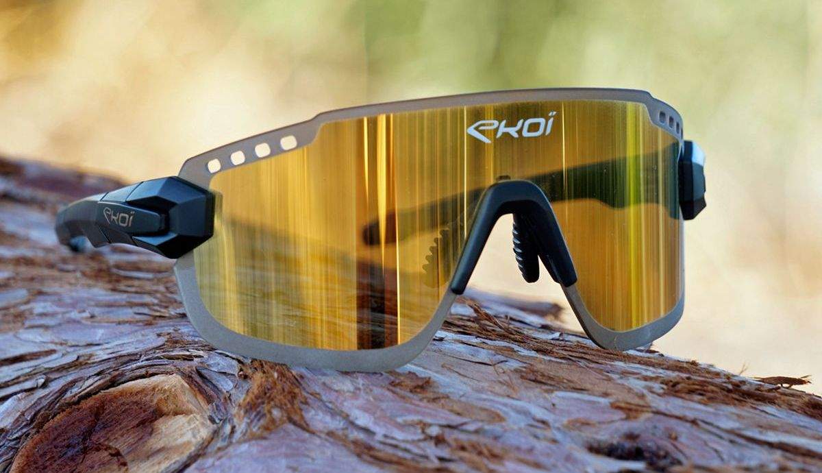 【美品】　EKOI PREMIUM 80 LTD レーザーゴールド　サングラス gafas-ekoi-premium-80-laser-