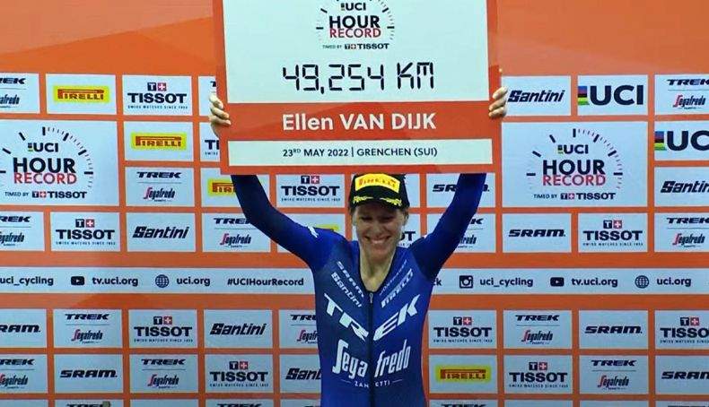 ellen van dijk bate el record de la hora femenino ellen van dijk bate el record de la hora femenino