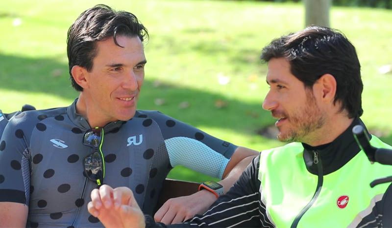 Pedaleando con Víctor Sánchez del Amo
