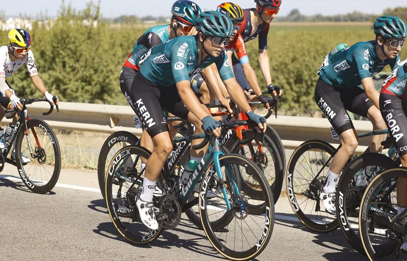 Raul García Pierna en una imagen de la pasada Vuelta a España
