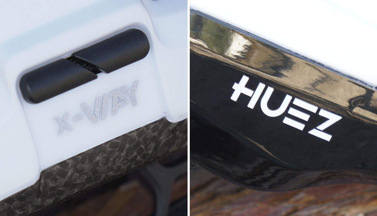 Cascos X-Way y Huez
