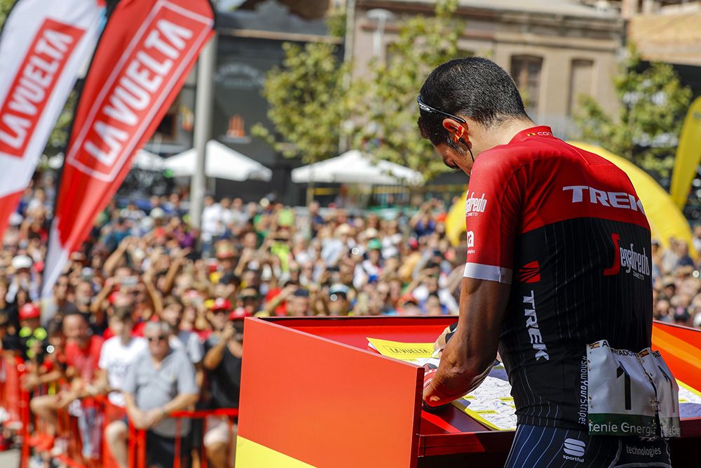 Vídeo directo: control de firmas de la 6ª etapa de la Vuelta