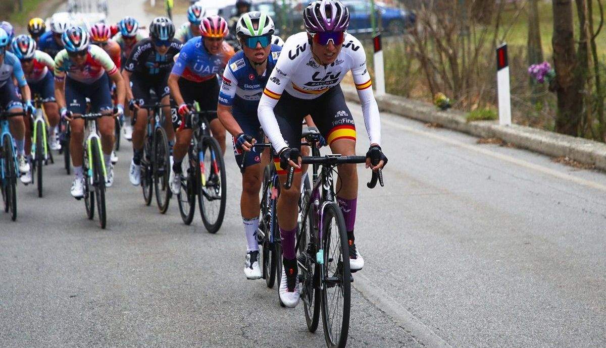Nuestra Mavi García acabó décima el Trofeo Alfredo Binda