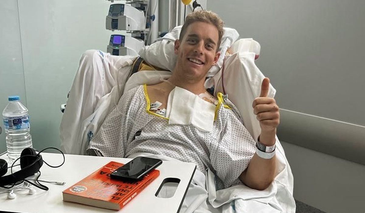 Sergio Martín, trasladado al Hospital de Toledo para continuar con su recuperación Sergio Martín, trasladado al Hospital de Toledo para continuar con su recuperación