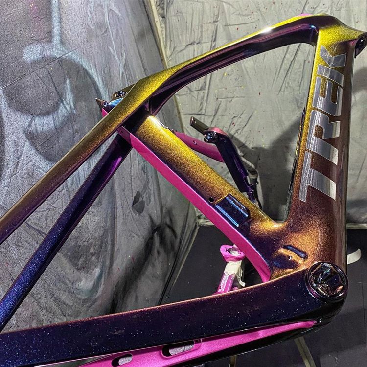 Pintura bicicleta efecto especial