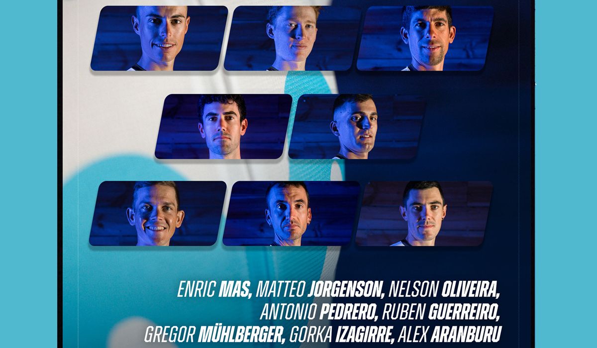 Alineación del Movistar Team para el Tour Alineación del Movistar Team para el Tour