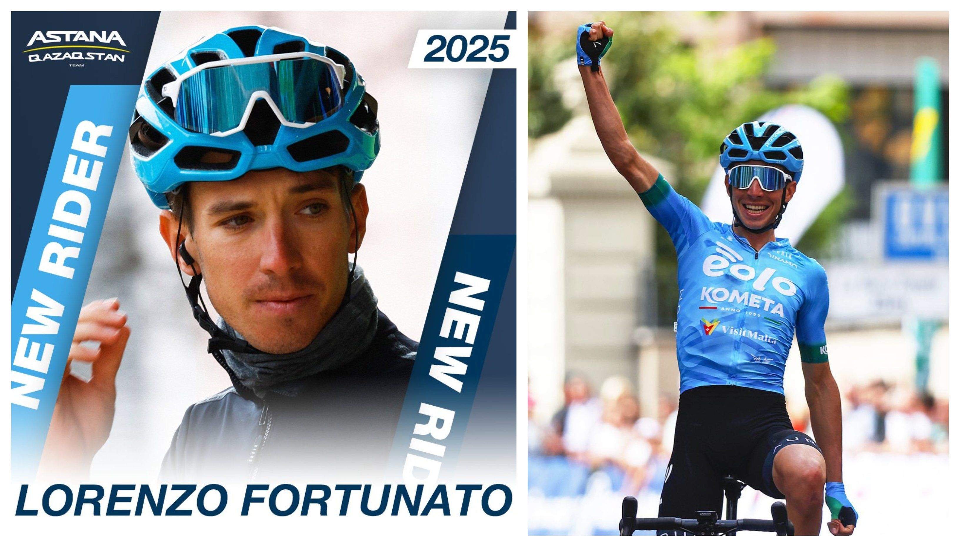 El Astana Qazaqstan Team ficha a Lorenzo Fortunato