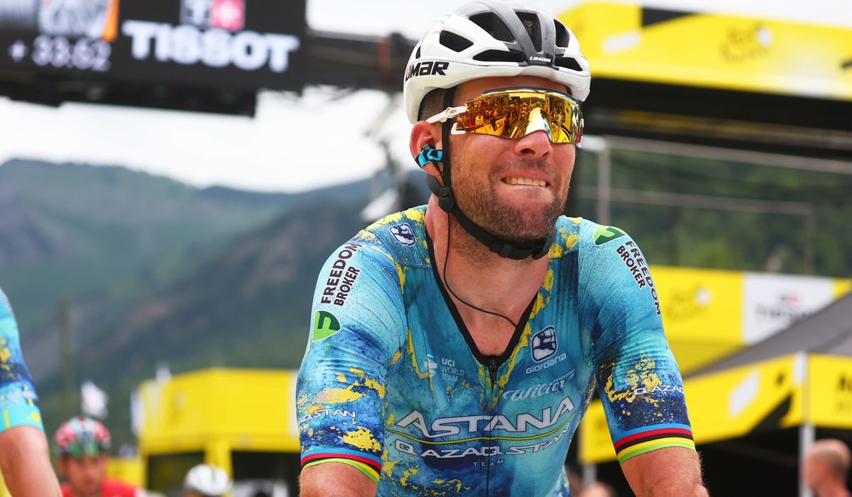 Mark Cavendish en una imagen del pasado Tour de Francia