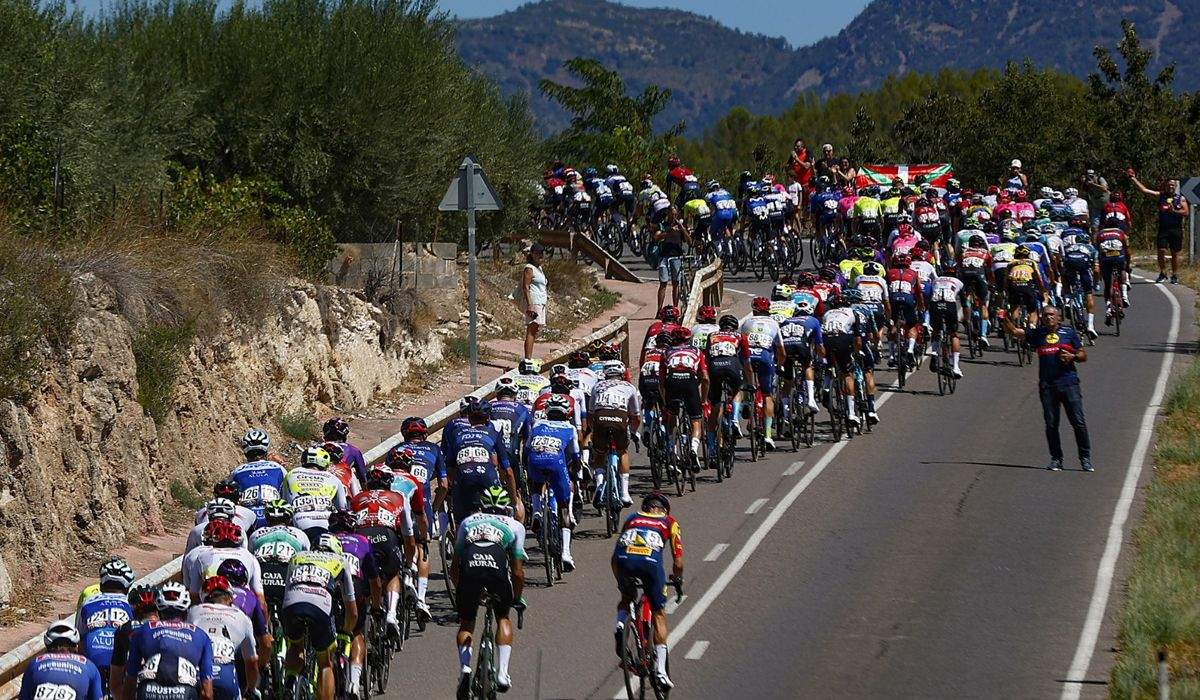 Una imagen de la Vuelta a España 2023
