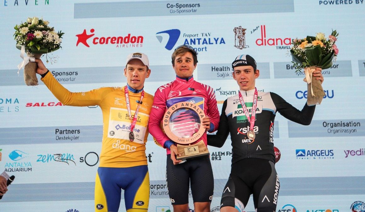 Alessandro Fancellu (Kometa Xstra) acaba tercero el Tour de Antalya Alessandro Fancellu (Kometa Xstra) acaba tercero el Tour de Antalya