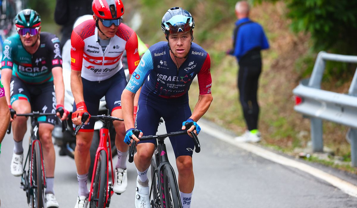 Sebastian Berwick en una imagen del pasado Giro de Italia Sebastian Berwick en una imagen del pasado Giro de Italia