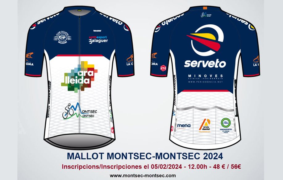 Maillot marcha Montsec