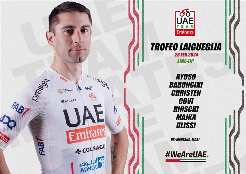 UAE Trofeo Laigueglia UAE Trofeo Laigueglia