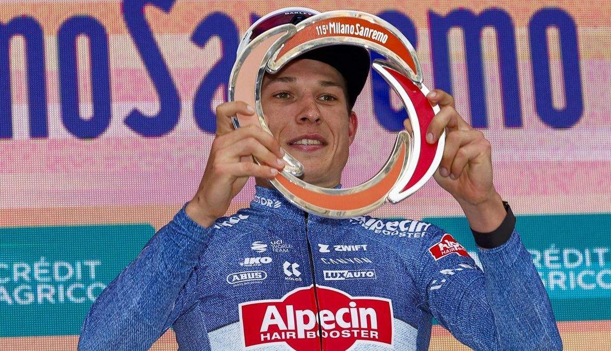 Ya tiene su primer monumento Jasper Philipsen (Alpecin Deceuninck)