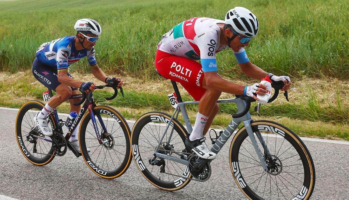 Polti Kometa 1   Mirco Maestri. Con Aurum en el Giro   etapa 12