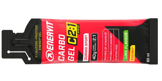 enervit carbo gel foil lime 1 enervit carbo gel foil lime 1