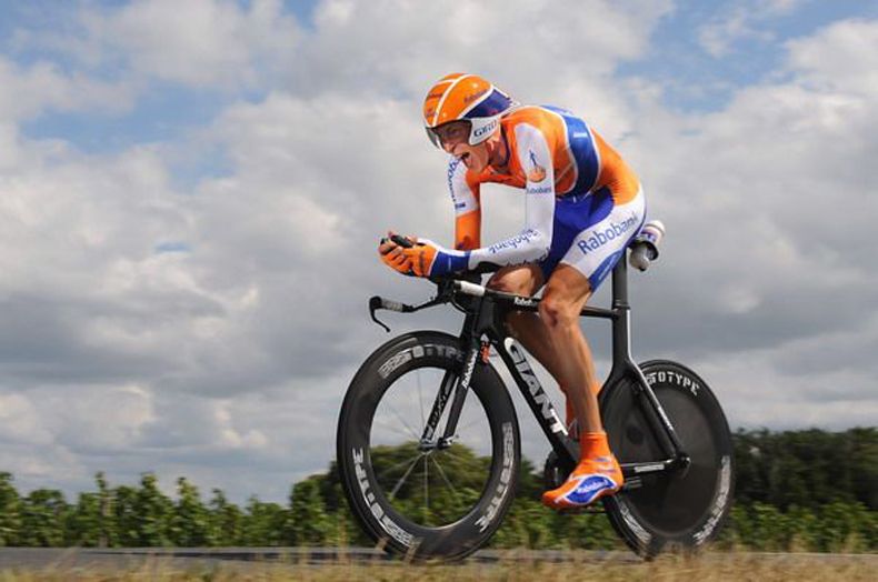 Gesink en una imagen de la temporada 2011