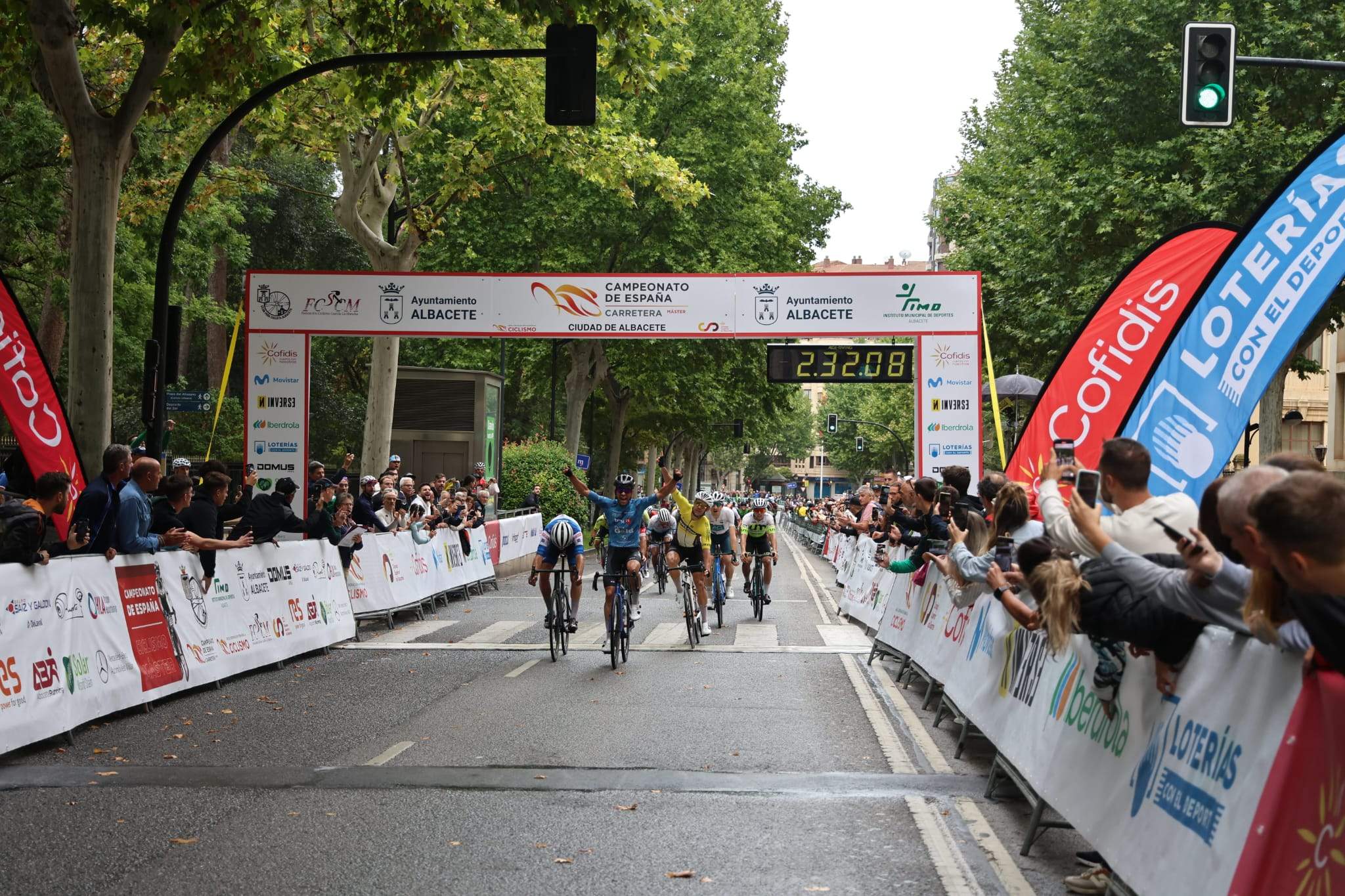 Un sprint para decidir el Campeonato de España Máster en Albacete