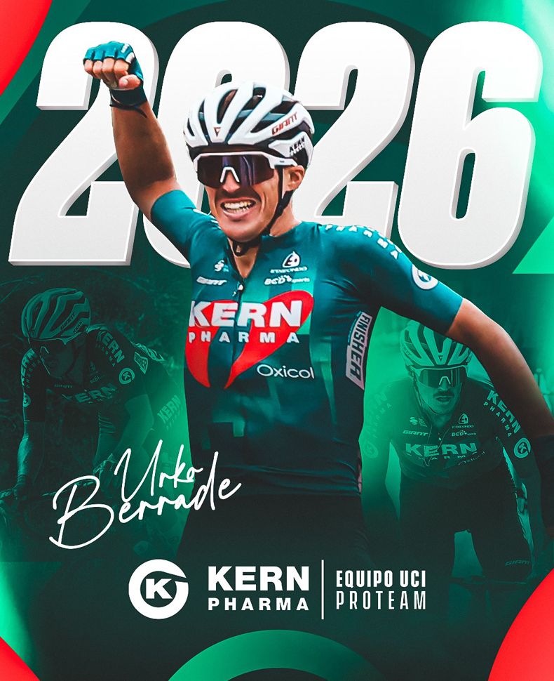 Urko Berrade renueva con Kern Pharma