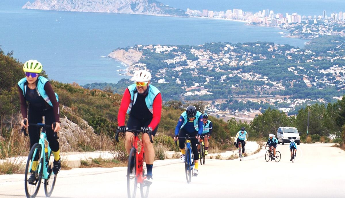Una imagen de la pasada edición del Campus de ciclismo Eduardo Chozas Actívate