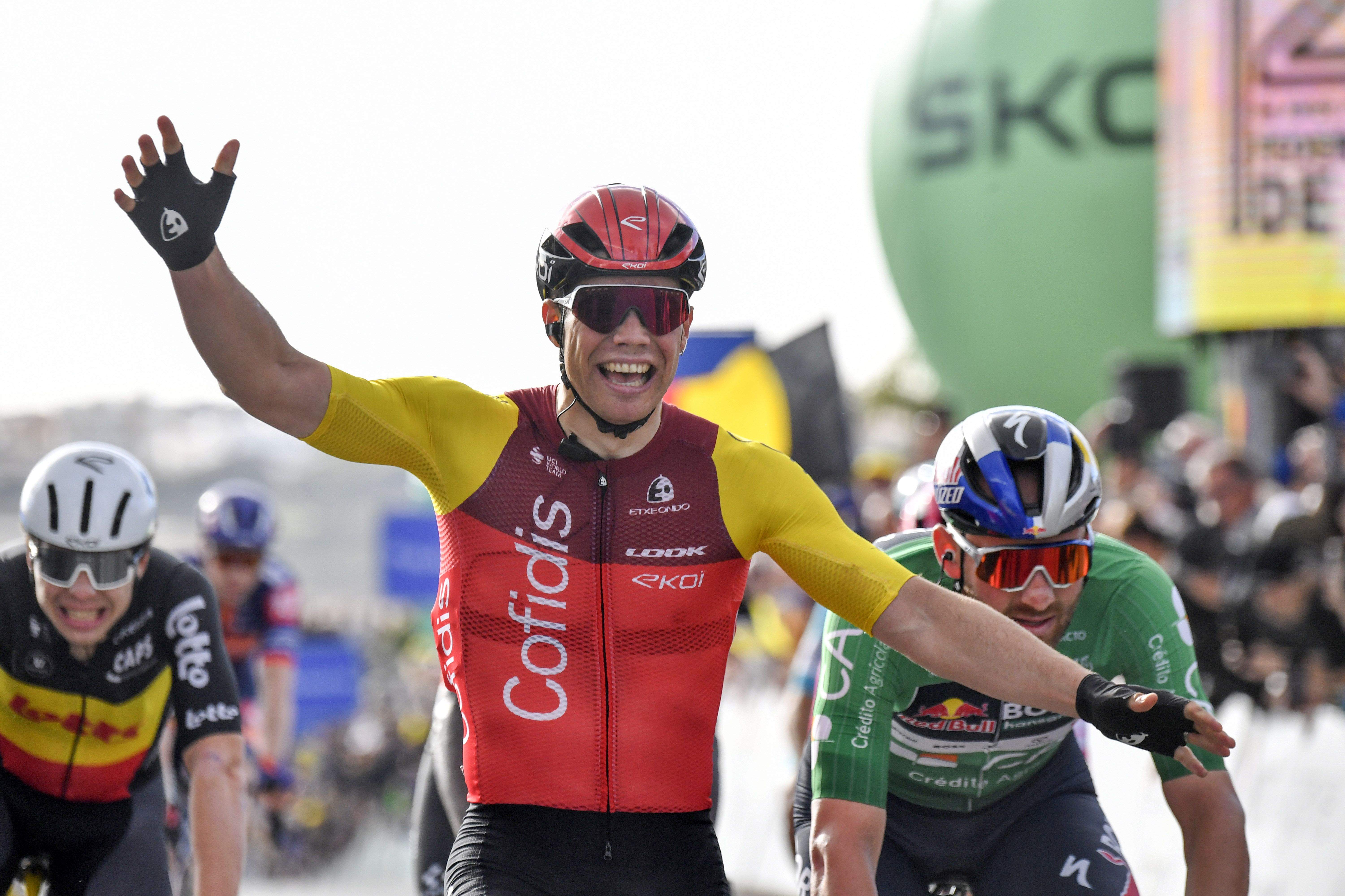 La explosividad al esprint de Milan Fretin conquista la cuarta etapa de la Volta al Algarve. La explosividad al esprint de Milan Fretin conquista la cuarta etapa de la Volta al Algarve.