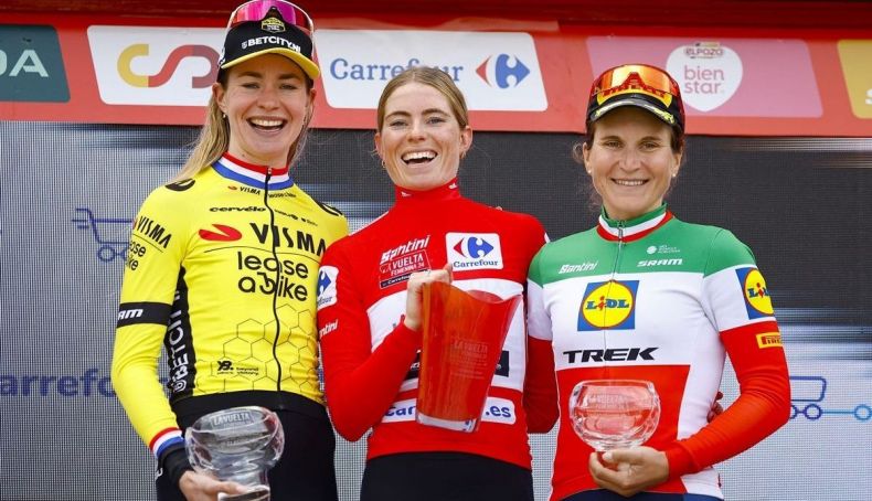 asi lucio el podio final de la vuelta a espana femenina by carrefour es 7 1200x690