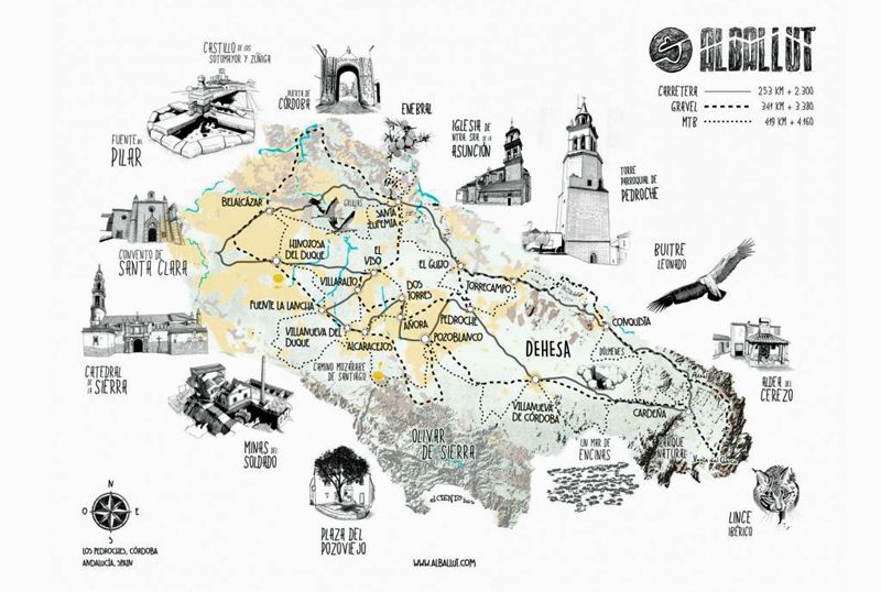 Mapa Ruta AL BALLUT