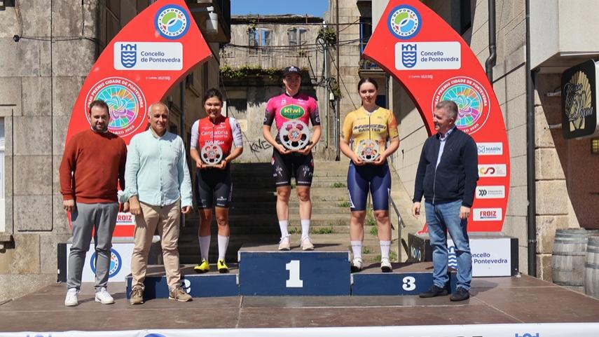 Alina Abramenka vence en el Gran Premio Cidade de Pontevedra de la Copa de España Féminas Cofidis Alina Abramenka vence en el Gran Premio Cidade de Pontevedra de la Copa de España Féminas Cofidis