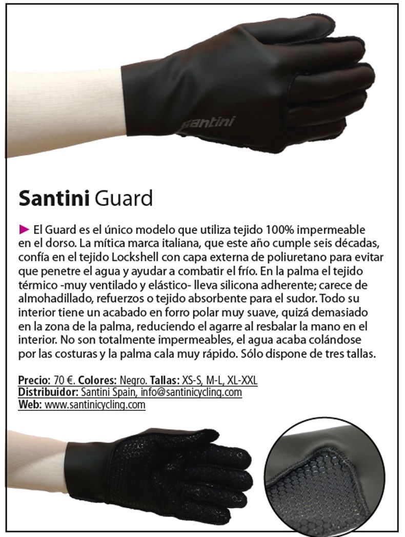 13 Santini guantes 13 Santini guantes
