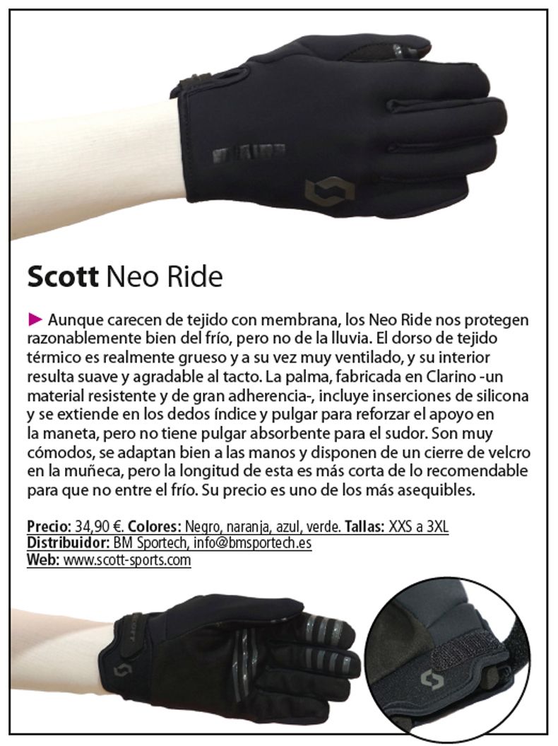 14 Scott guantes 14 Scott guantes