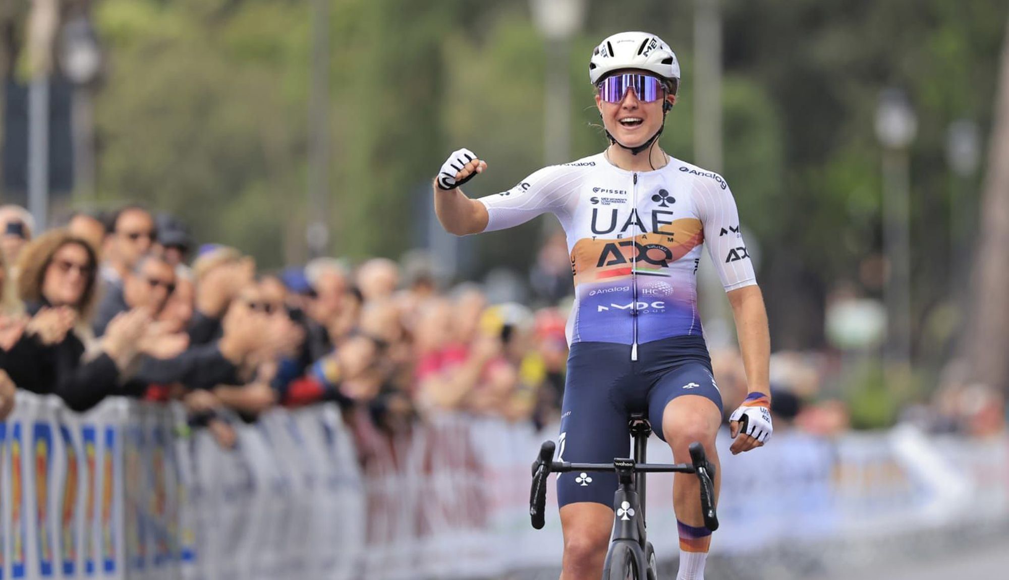 Paula Blasi estrena su palmarés profesional en el Gran Premio Della Liberazione Donne Paula Blasi estrena su palmarés profesional en el Gran Premio Della Liberazione Donne