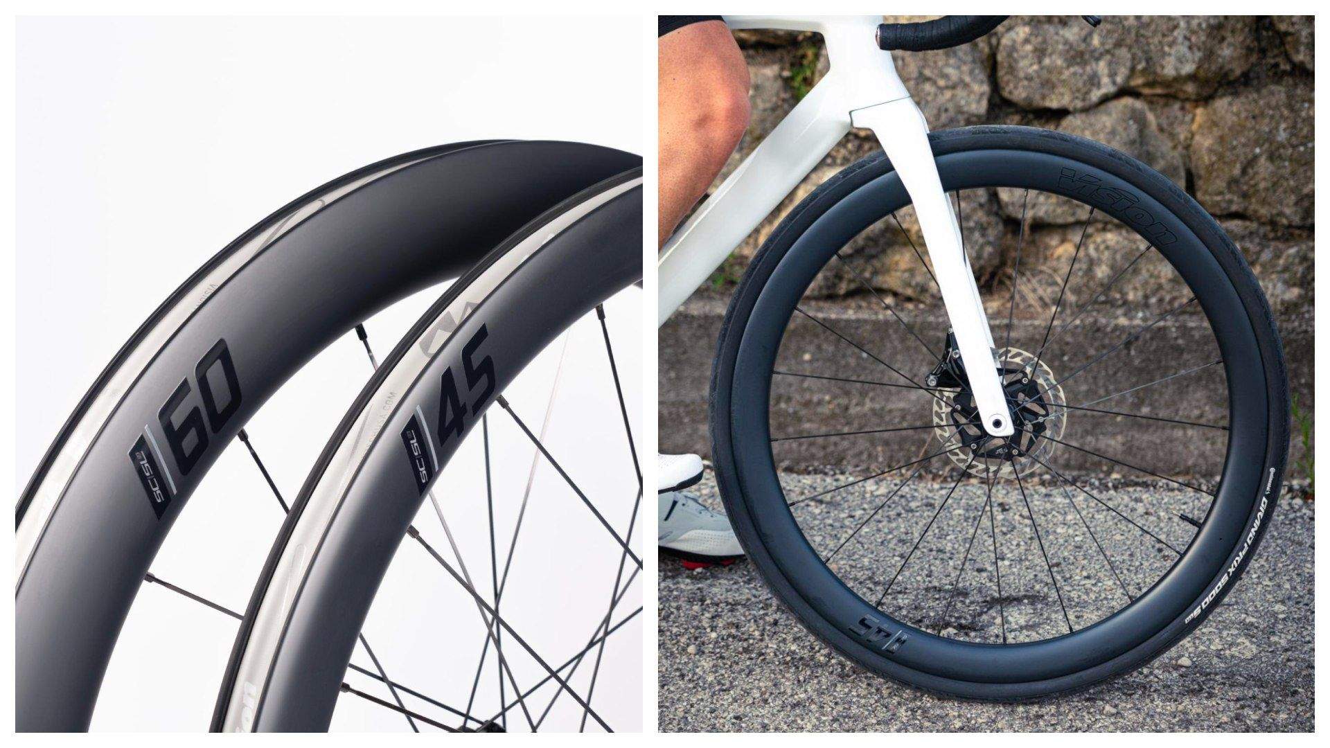 Así son las nuevas SC 45 SL y SC 60 SL de VISION  ruedas de carbono premium a precio competitivo