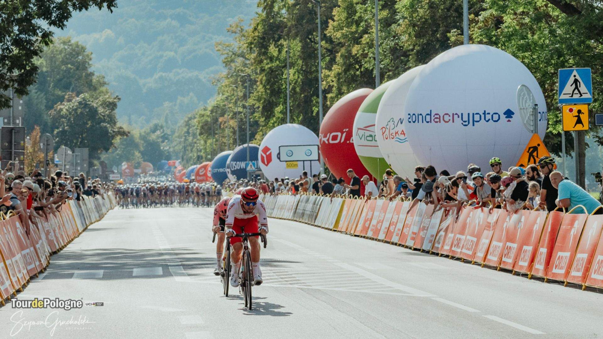 El ciclismo amateur en Polonia suma apoyo del mundo cripto (Foto: tourdepologne.pl)