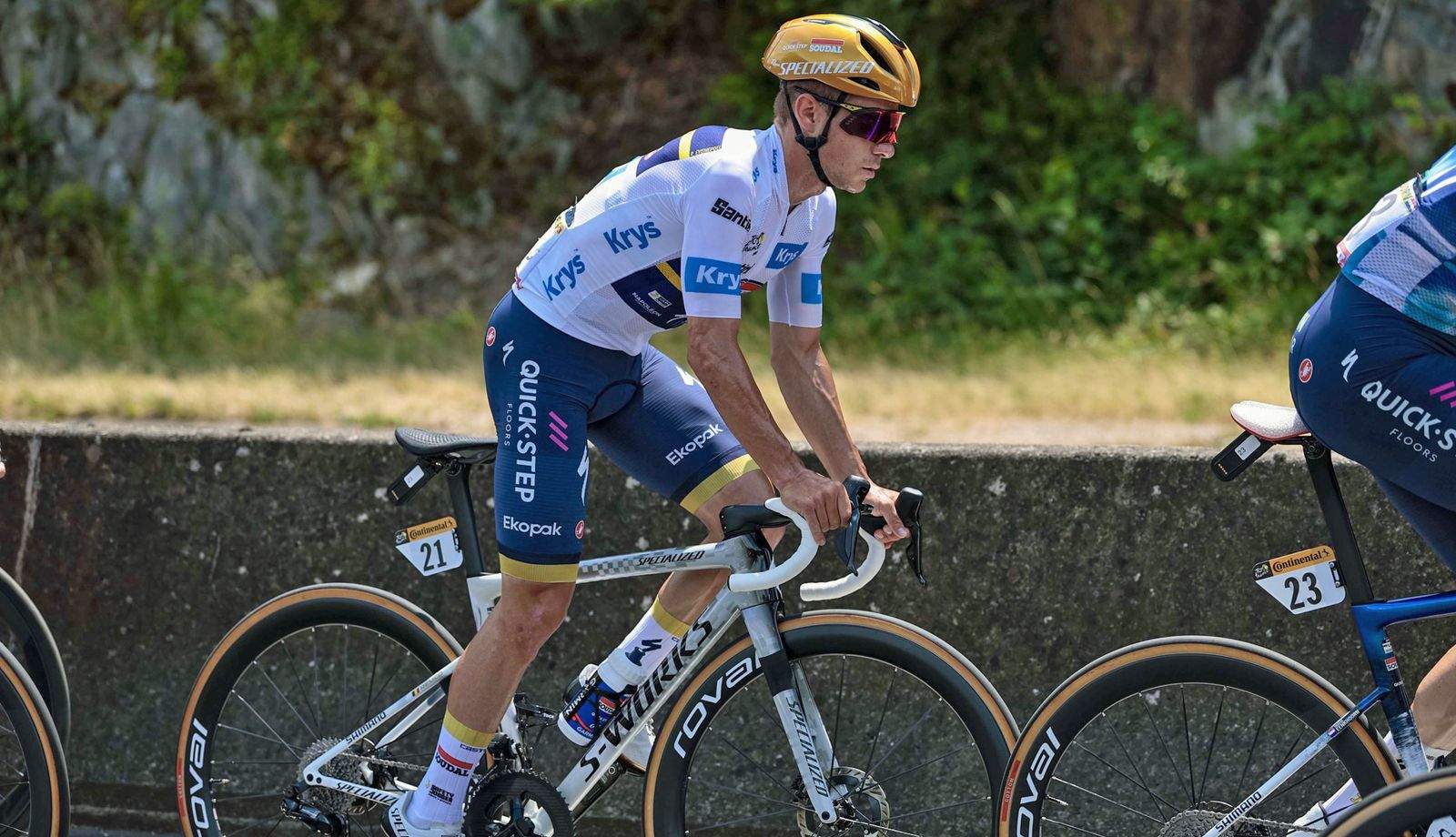 Remco Evenepoel en una imagen del Tour de Francia Remco Evenepoel en una imagen del Tour de Francia