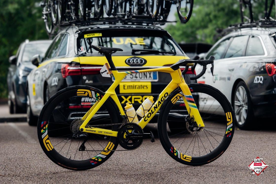 La Colnago de Pogacar La Colnago de Pogacar