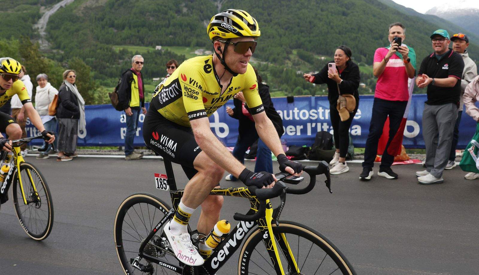 Steven Kruijswijk en una imagen del pasado Giro de Italia