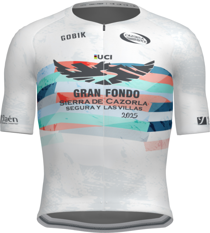 Maillot de la Gran Fondo Cazorla 2025