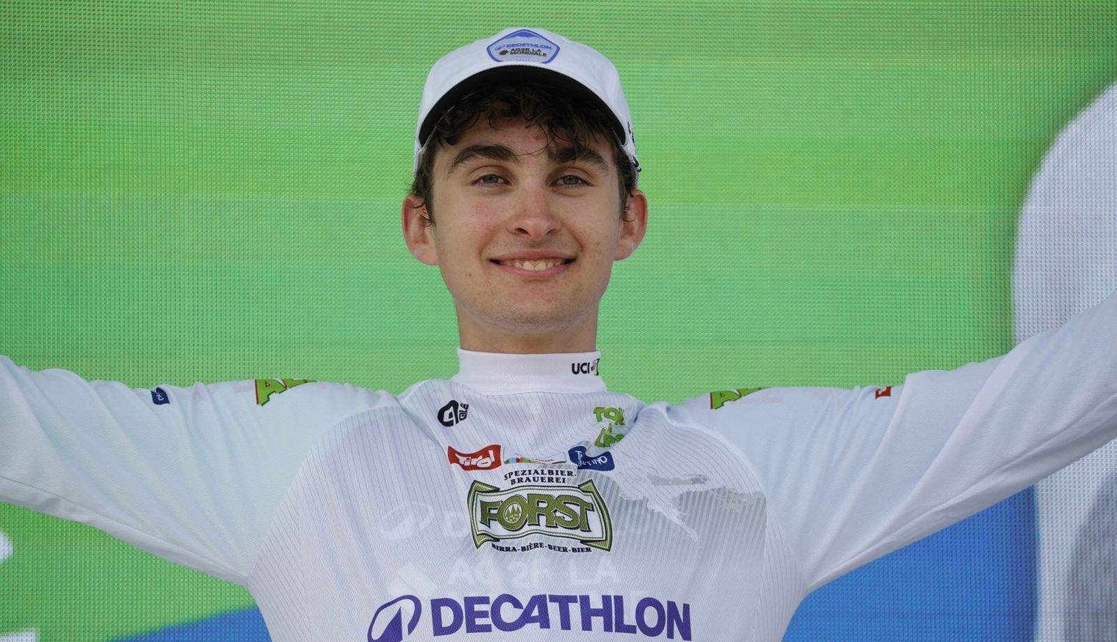 Paul Seixas en una imagen de archivo del pasado Tour de los Alpes