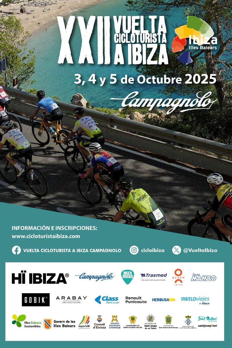 Nuevo cartel vuelta cicloturista ibiza Nuevo cartel vuelta cicloturista ibiza
