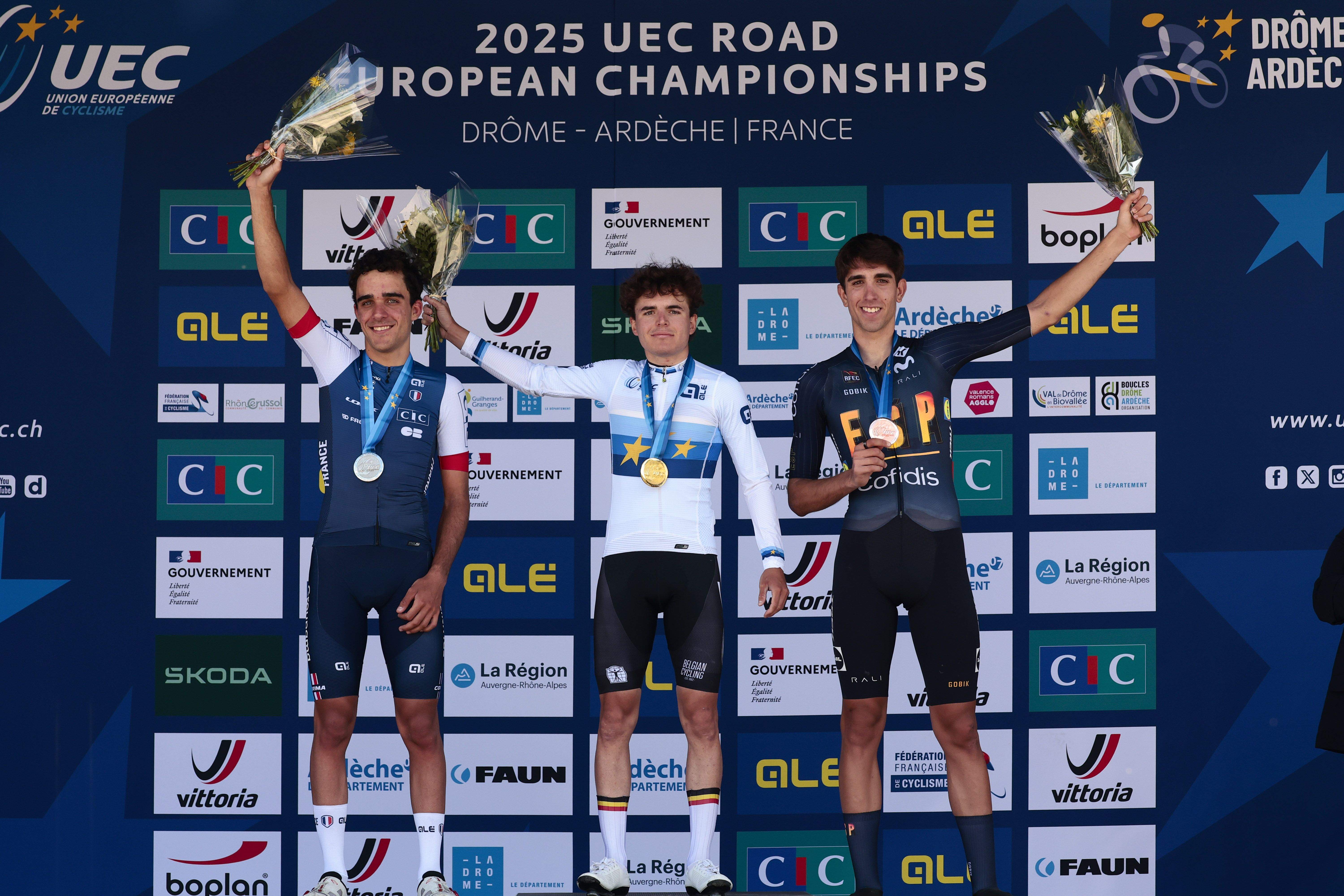 Jarno Wildar conquista el oro europeo sub-23; Héctor Álvarez se sube al pódium 