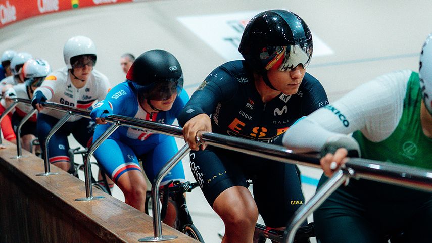 Eva Anguela concluye en una gran 8ª posición el ómnium del Mundial de Pista de Chile