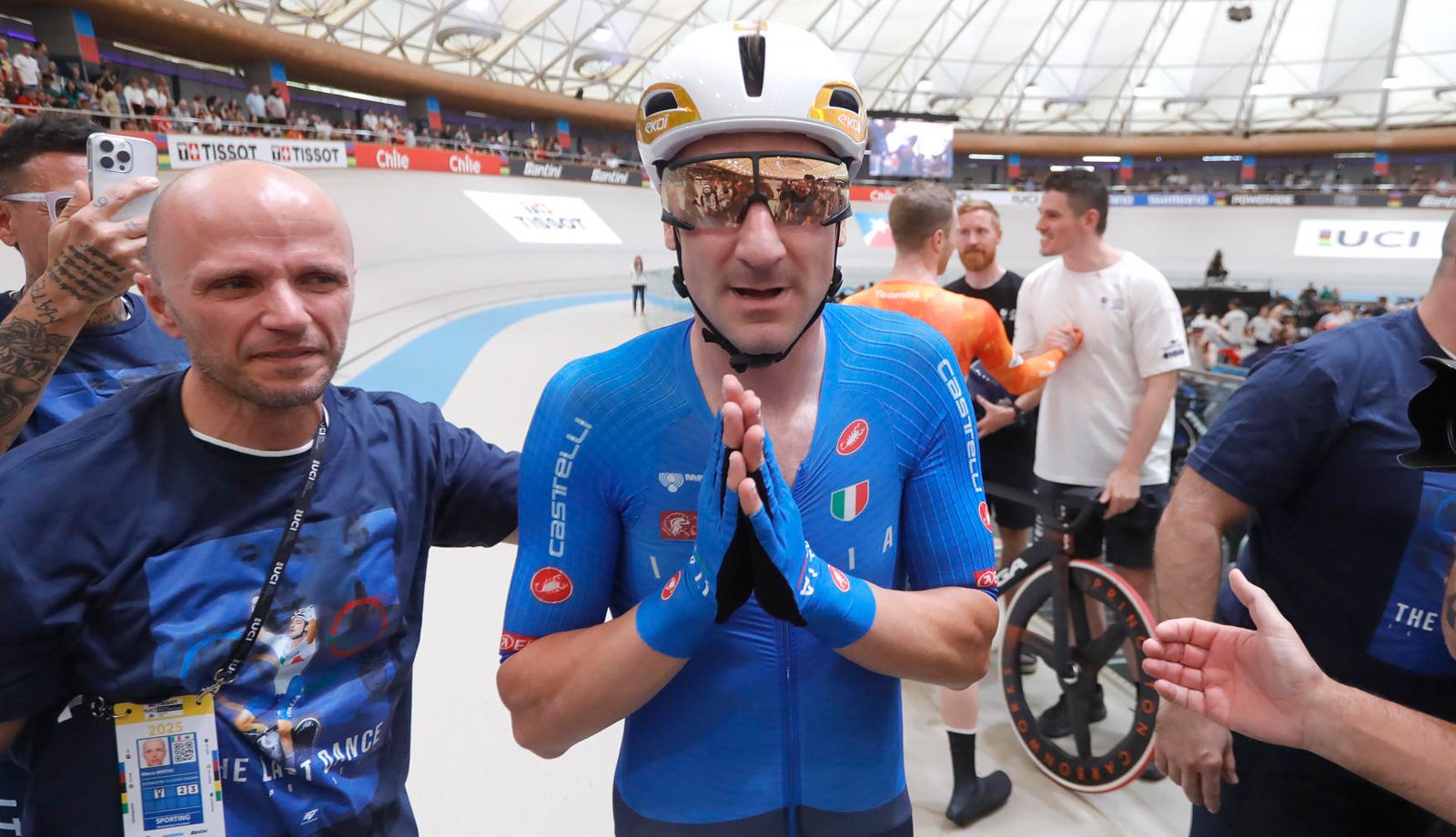 Elia Viviani, campeón del Mundo de Eliminación