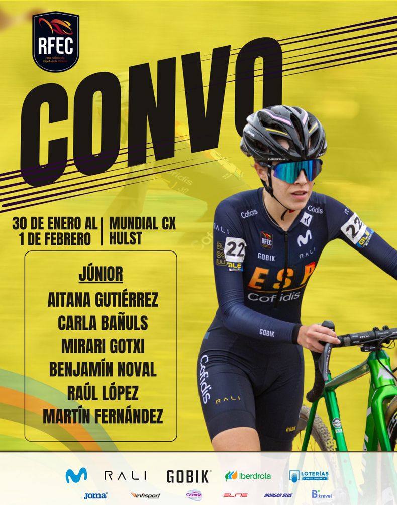 Cartel convocatoria juniors Cartel convocatoria juniors