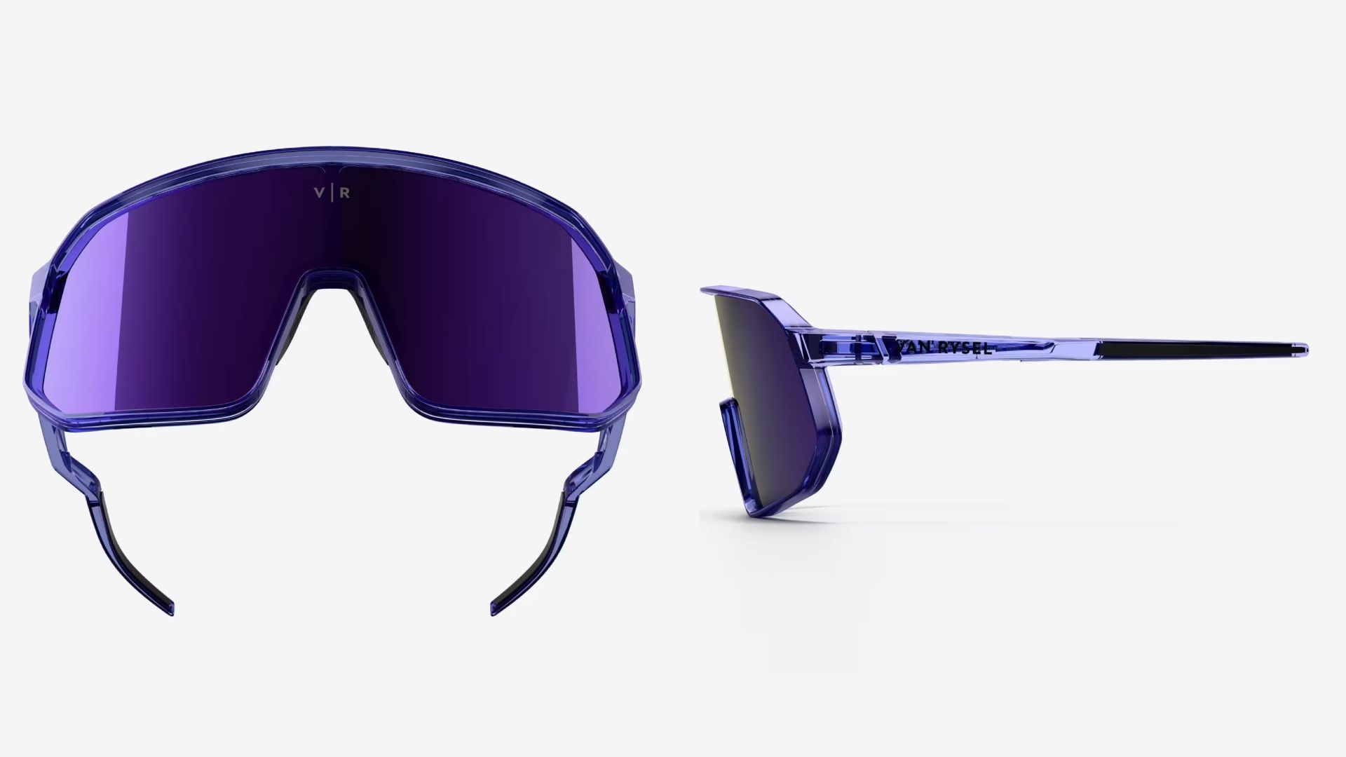 Gafas Van Rysel Roadr 900 Perf Violeta Categoría 3. Gafas Van Rysel Roadr 900 Perf Violeta Categoría 3.