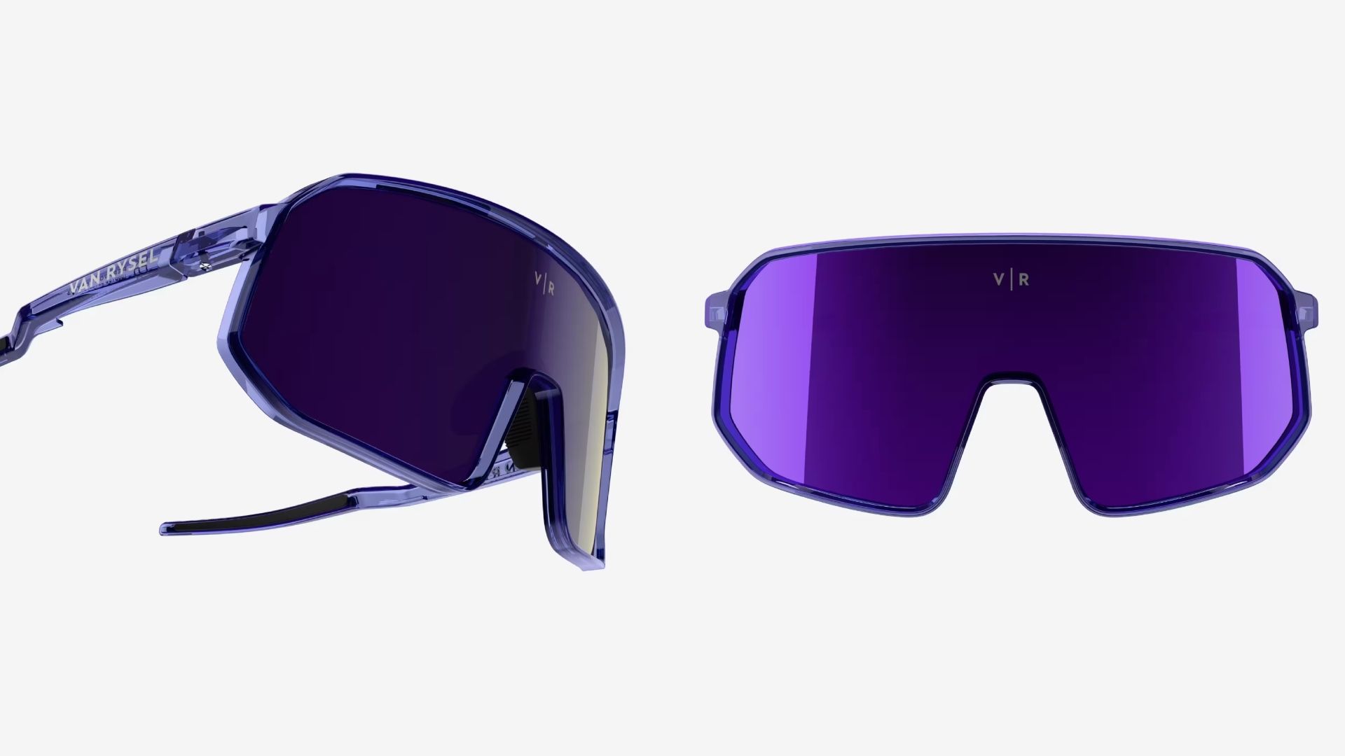 Gafas Van Rysel Roadr 900 Perf Violeta Categoría 3. Gafas Van Rysel Roadr 900 Perf Violeta Categoría 3.