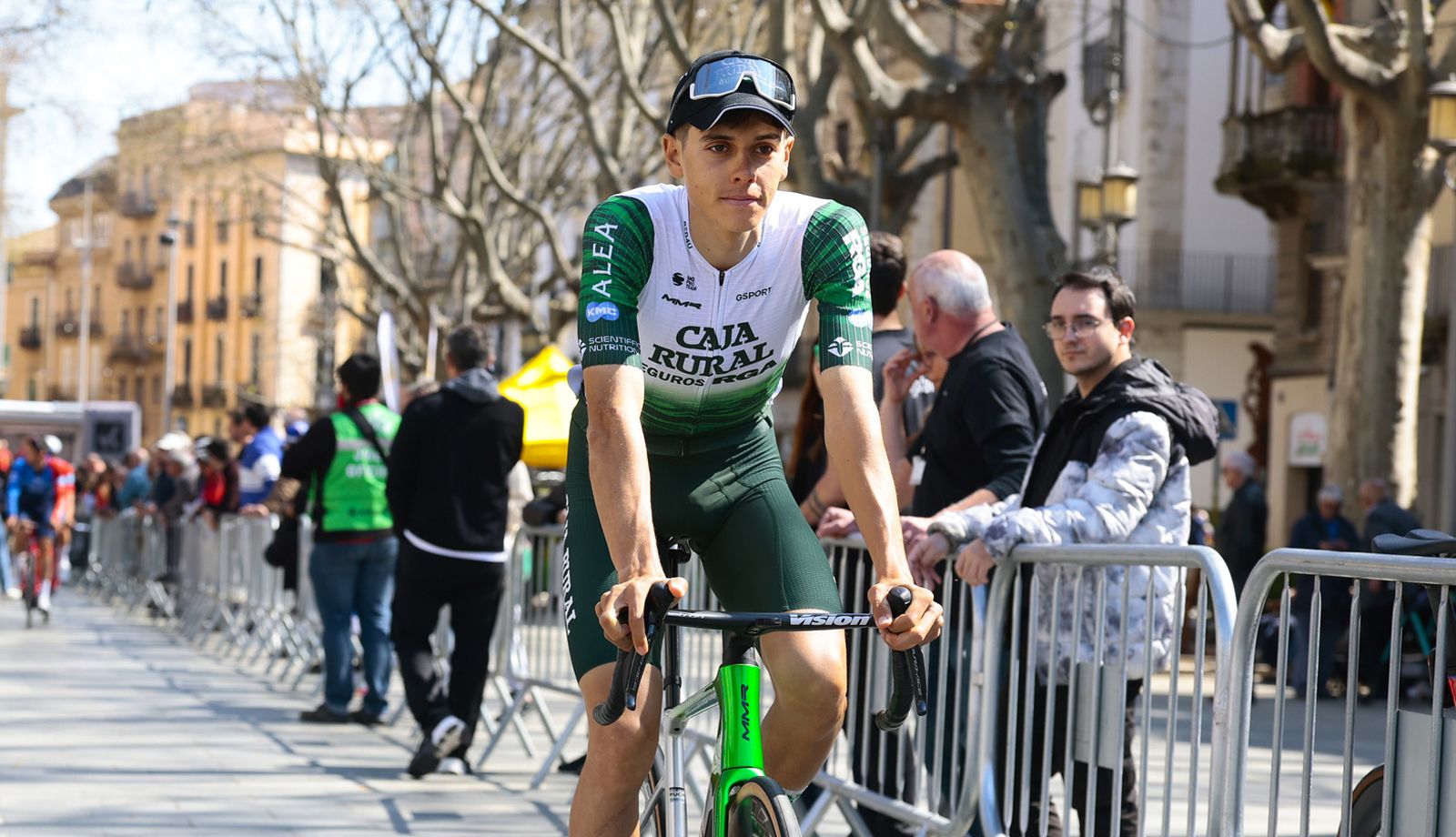 Jaume Guardeño en una imagen de la pasada Volta a Catalunya Jaume Guardeño en una imagen de la pasada Volta a Catalunya